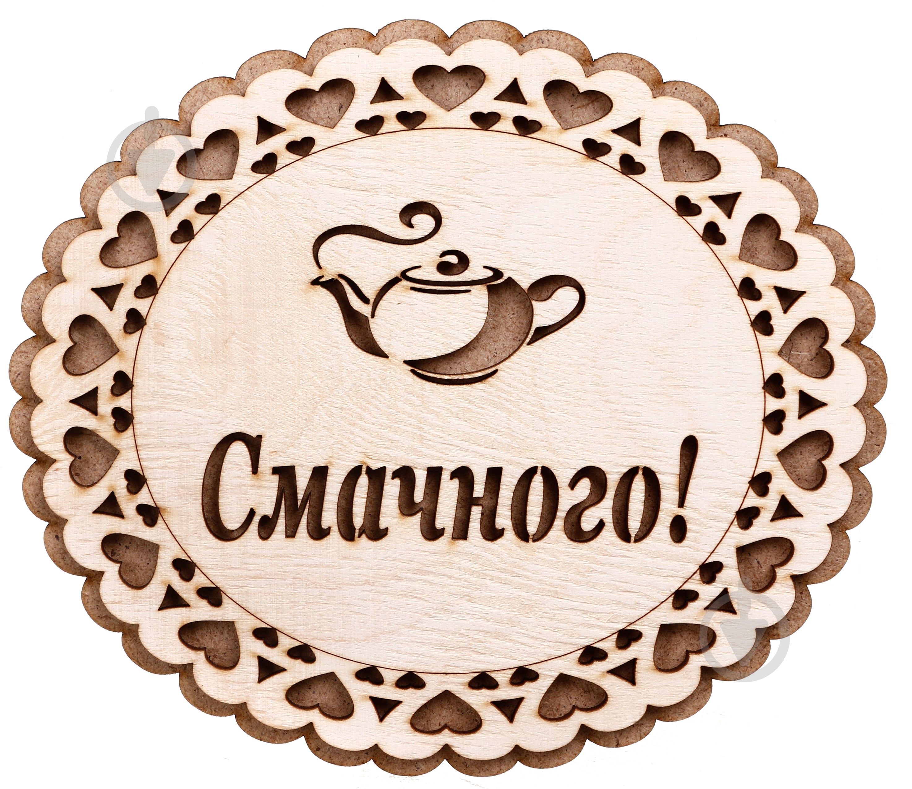 Подставка под горячее овальное Вкусное дерево - фото 1 Подставка под горячее овальное Вкусное дерево - фото 1
