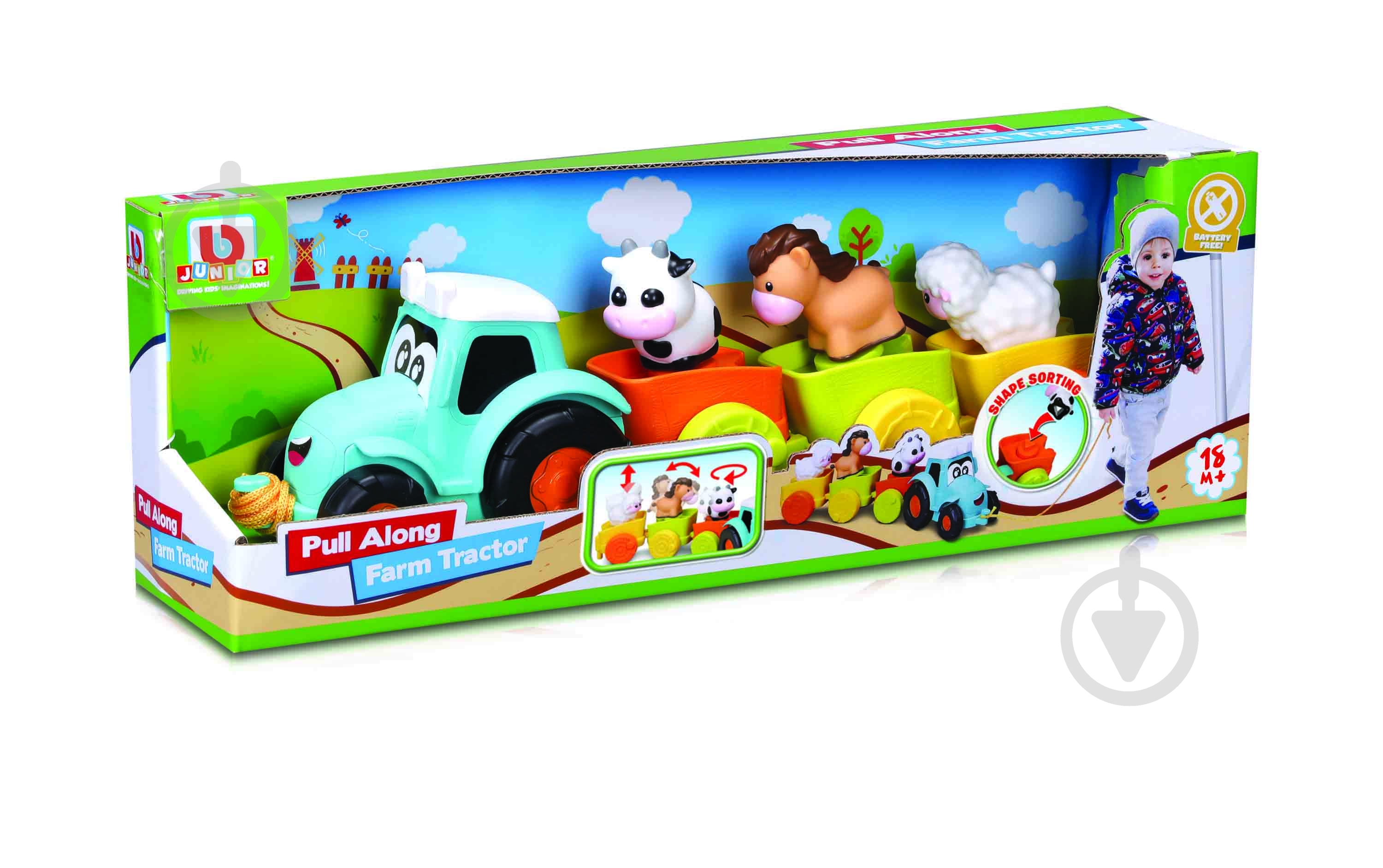 Игровой набор Bb Junior Farm Tractor 16-89027 - фото 5 Игровой набор Bb Junior Farm Tractor 16-89027 - фото 5