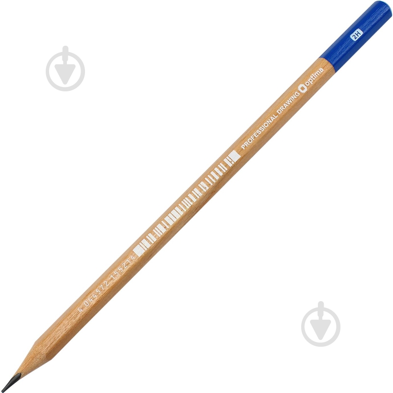 Олівець чорнографітний 2Н O15521 Optima - фото 1