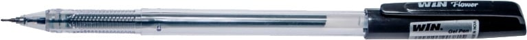 Ручка гелевая WIN FLOWER черный - фото 1