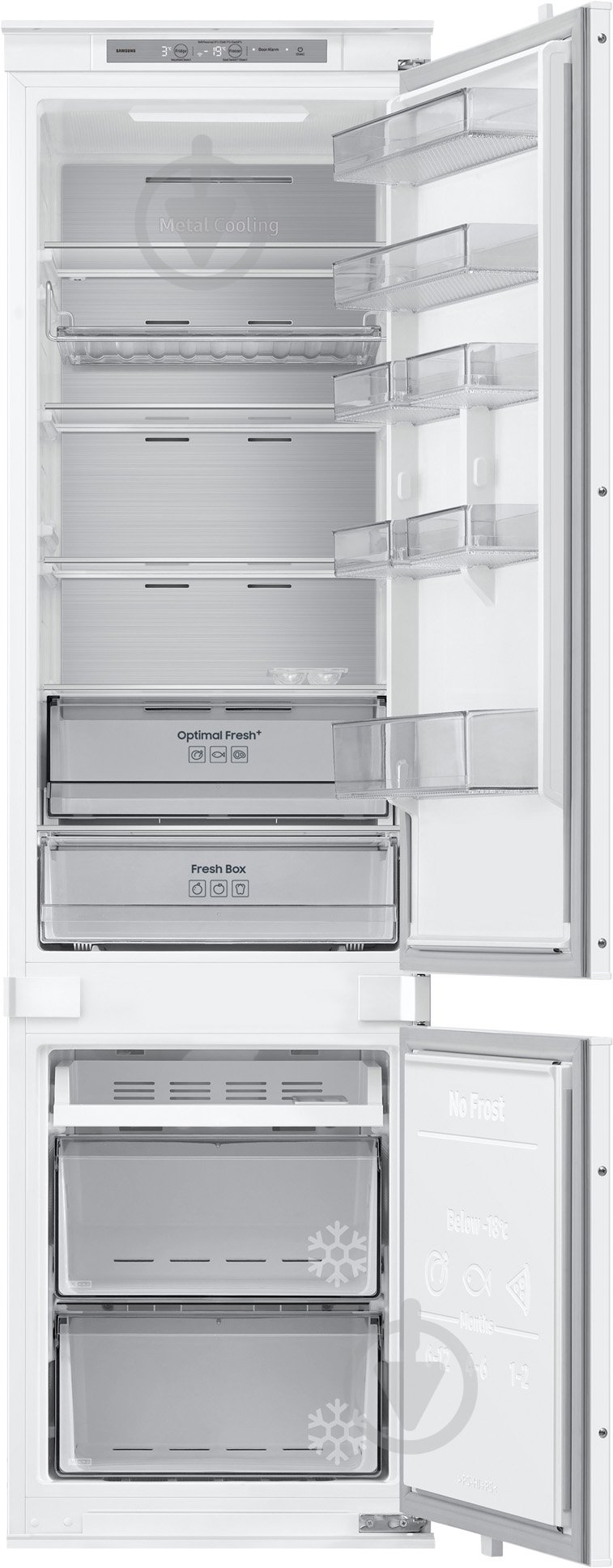 Вбудовуваний холодильник Samsung BRB80F30A1S0UA - фото 4
