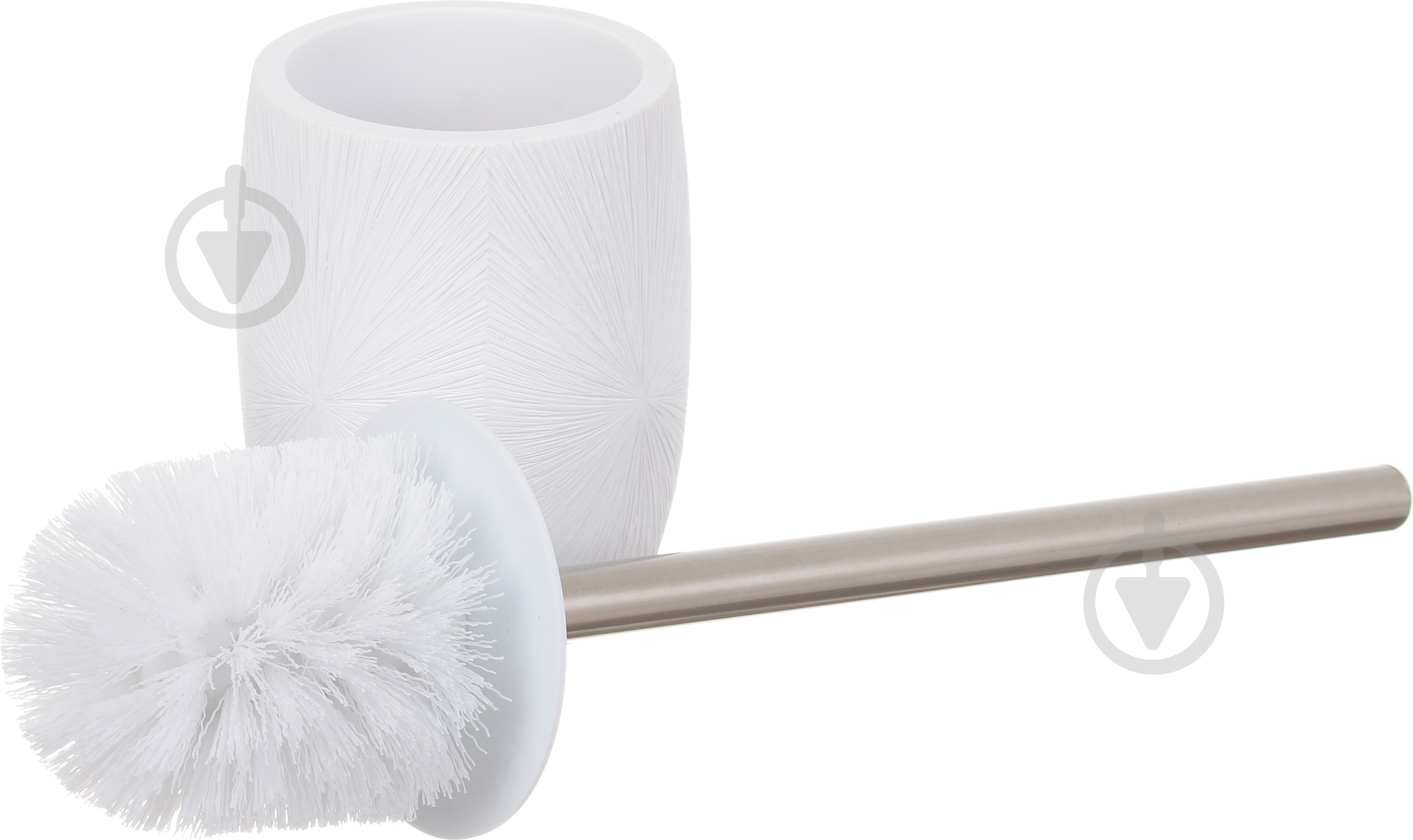 Ершик для унитаза Luna web белый - фото 1