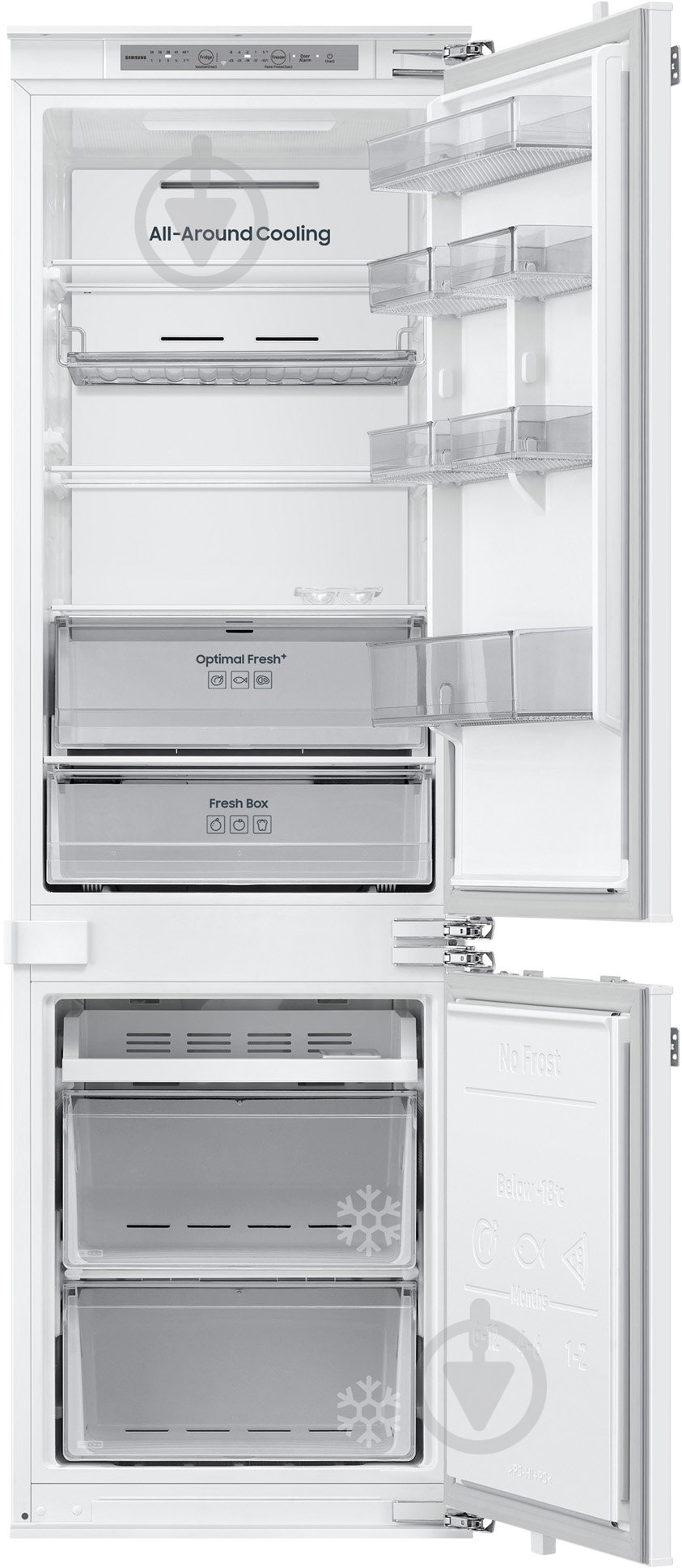 Вбудовуваний холодильник Samsung BRB70F26C1F0UA - фото 4
