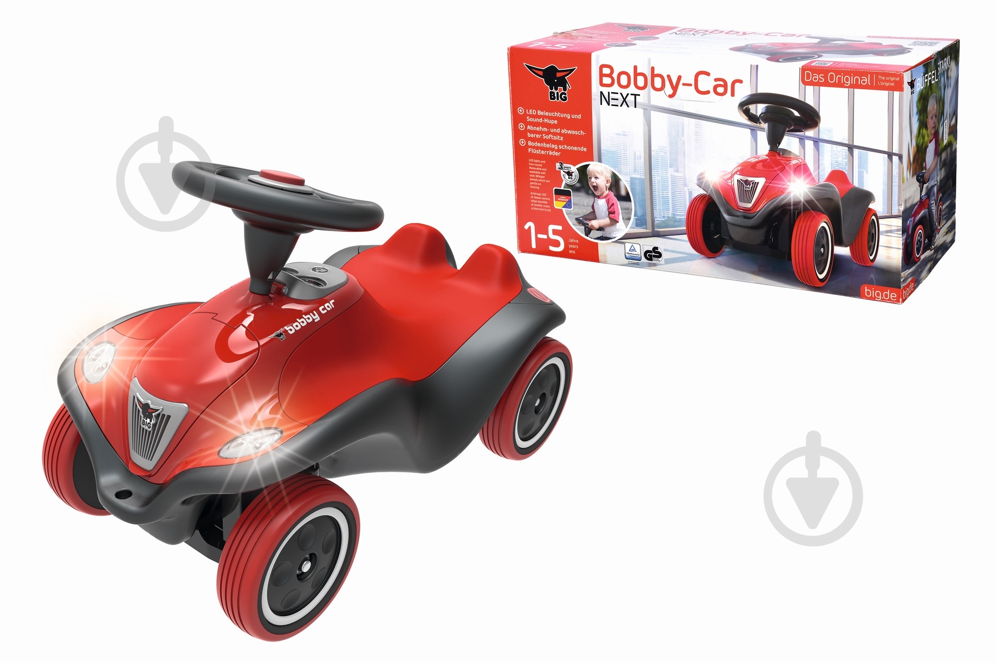 Автомобиль-каталка Big Супер Кар 56230 - фото 1 Автомобиль-каталка Big Супер Кар 56230 - фото 1