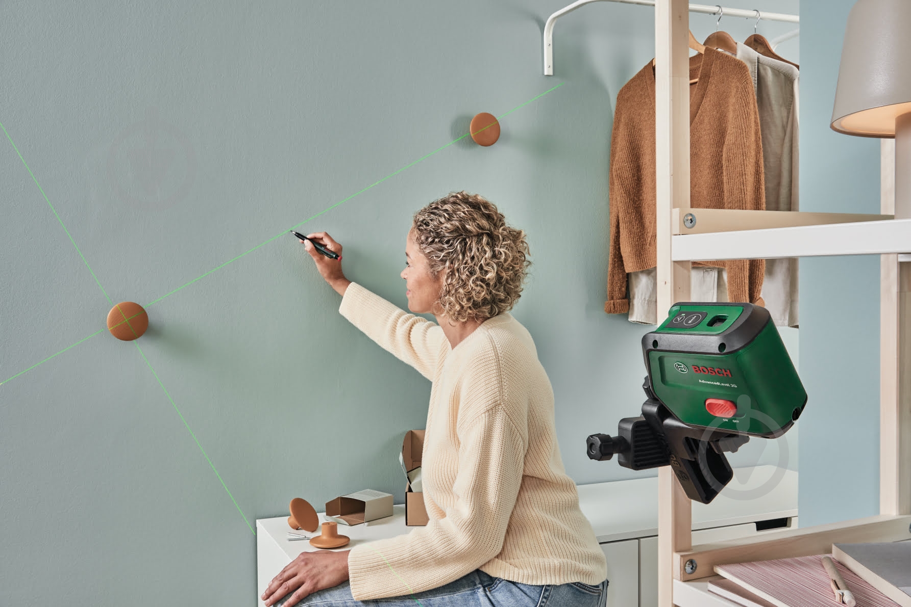 Нивелир лазерный Bosch AdvancedLevel 2G Set 0603663G01 - фото 6