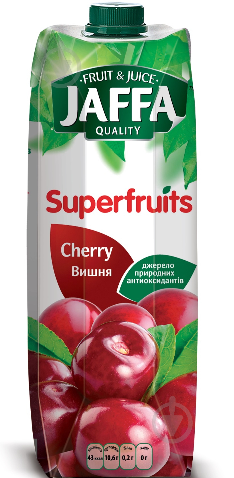 Нектар Jaffa Вишня 0,95 л - фото 1