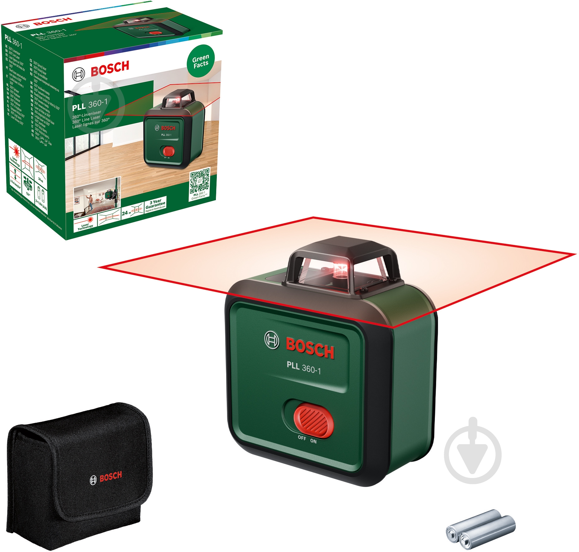 Нивелир лазерный Bosch PLL 360-1 Basic 0603663L00 - фото 4