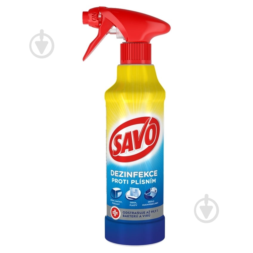 Спрей SAVO Dezinfekce проти плісняви 0,5 л - фото 1