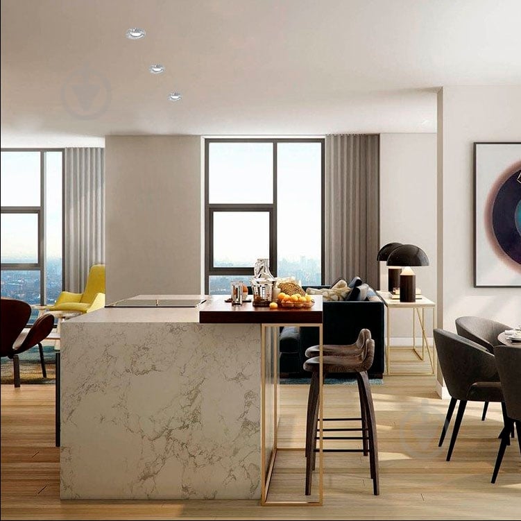 Светильник точечный Светкомплект AG 661 с LED-подсветкой 50 Вт G5.3 4500 К хром - фото 4