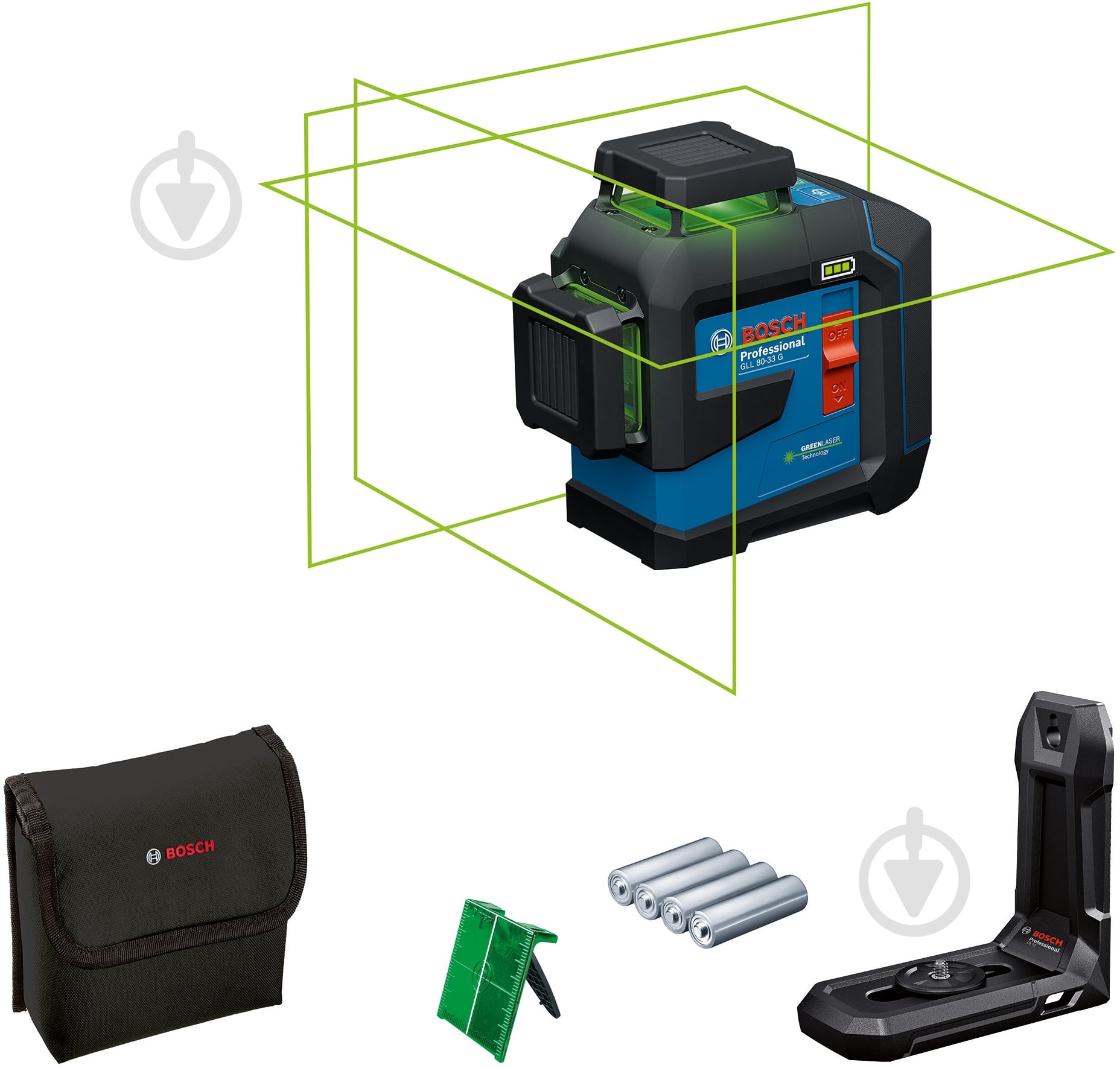 Нивелир лазерный Bosch GLL 80-33 G 0601065500 - фото 2