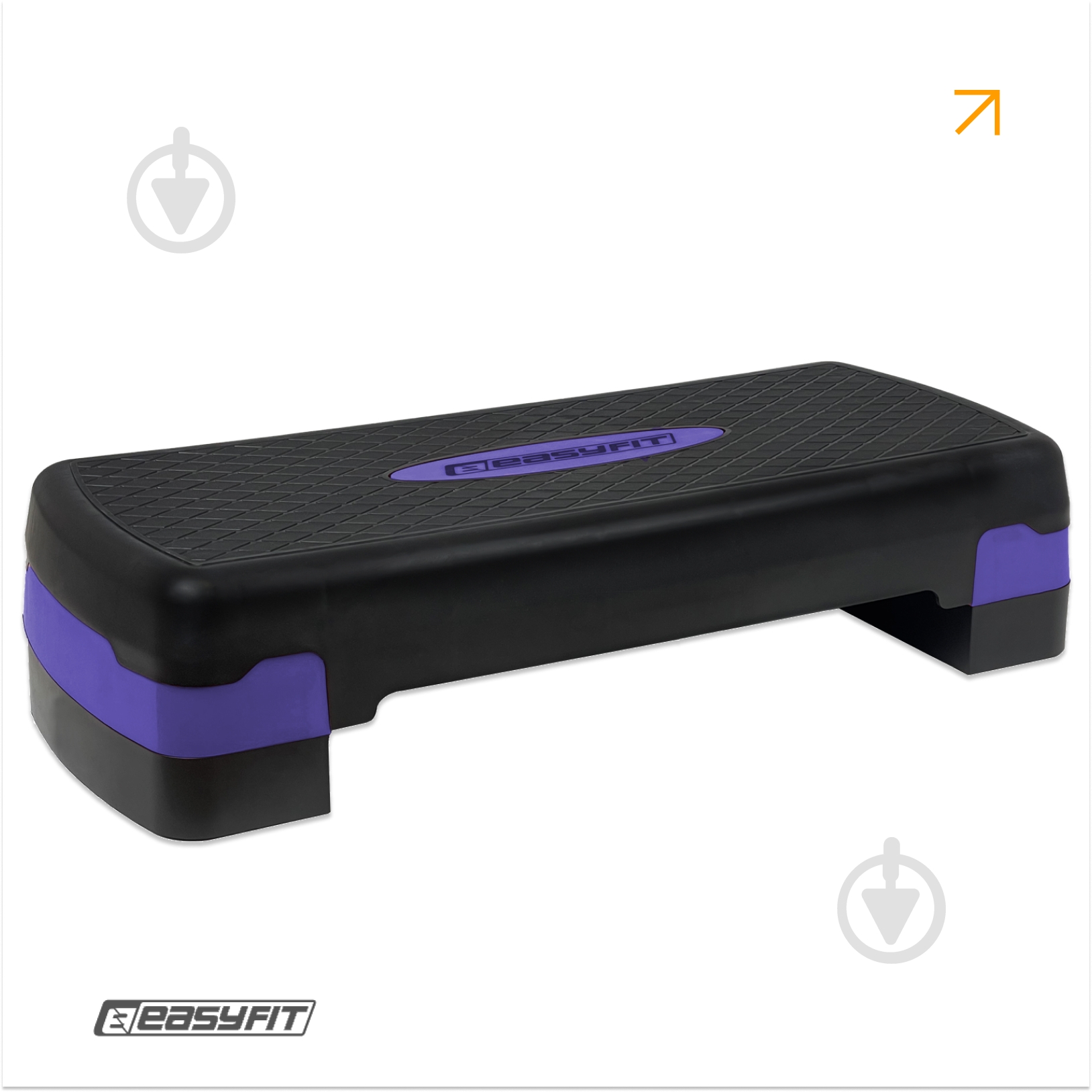 Степ-платформа EasyFit Step-B 2-ступенчатая фиолетовая EF-0540-V - фото 2