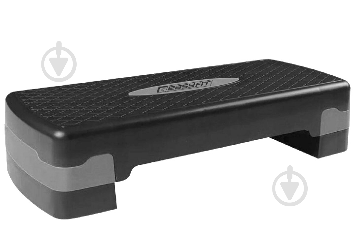 Степ-платформа EasyFit Step-B 2-ступенчатая серая EF-0540-GY - фото 1