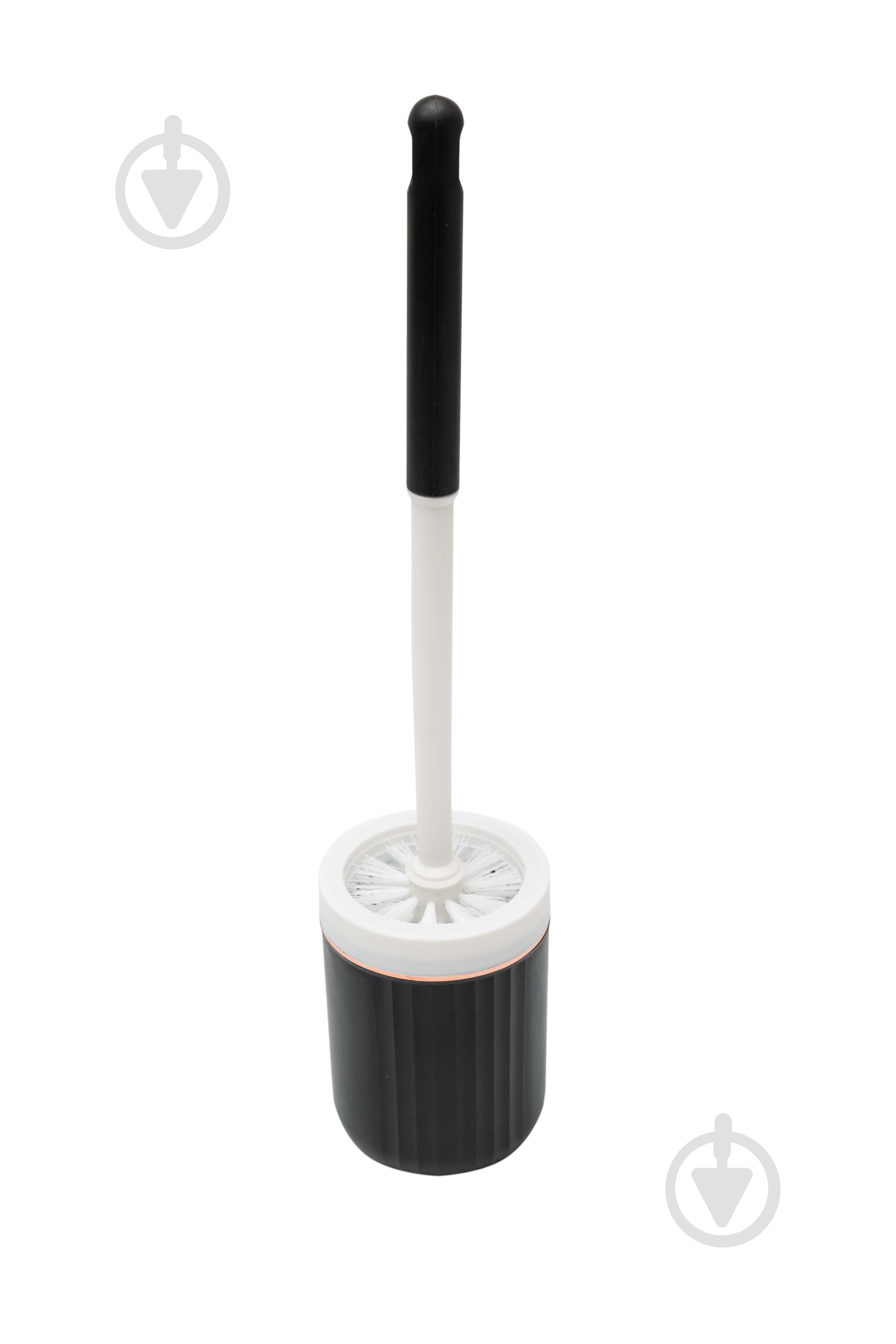 Ершик для унитаза Kornel 2259 B черный - фото 1