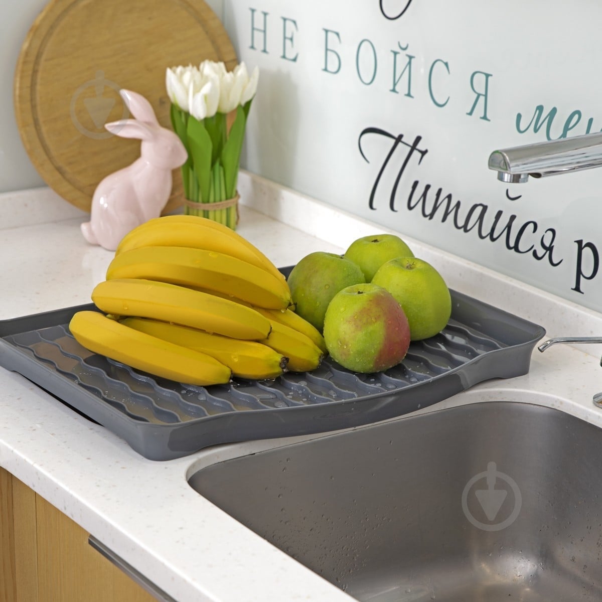 Сушилка для посуды MVM DR-01 Gray - фото 6