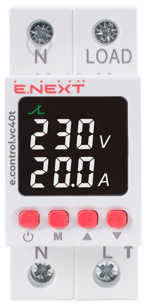 Реле напряжения и тока E.NEXT e.control.vc40t p0690035 - фото 2 Реле напряжения и тока E.NEXT e.control.vc40t p0690035 - фото 2