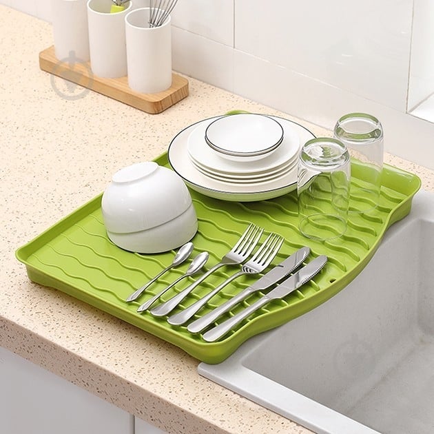 Сушилка для посуды MVM DR-01 Green - фото 3 Сушилка для посуды MVM DR-01 Green - фото 3