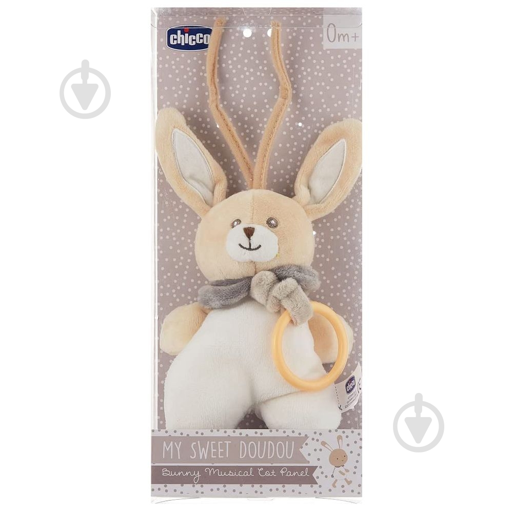 Іграшка музична Chicco Зайченя Doudou 09713.00 - фото 1