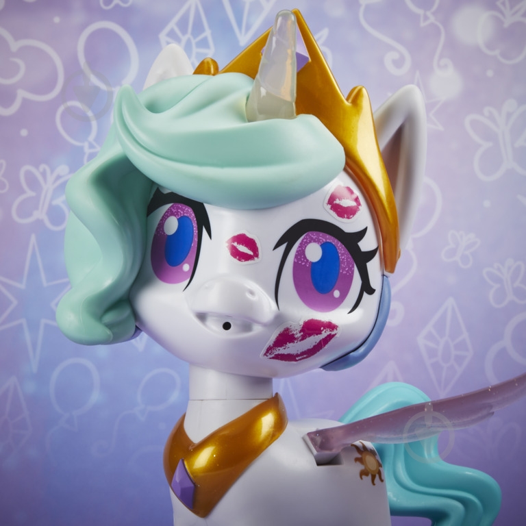 Набор аксессуаров Hasbro MLP Поцелуй Селестии E9107 - фото 5 Набор аксессуаров Hasbro MLP Поцелуй Селестии E9107 - фото 5
