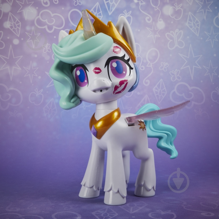 Набор аксессуаров Hasbro MLP Поцелуй Селестии E9107 - фото 2 Набор аксессуаров Hasbro MLP Поцелуй Селестии E9107 - фото 2