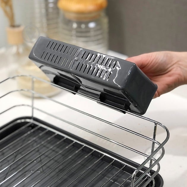 Сушилка для посуды MVM DR-02 Gray - фото 10