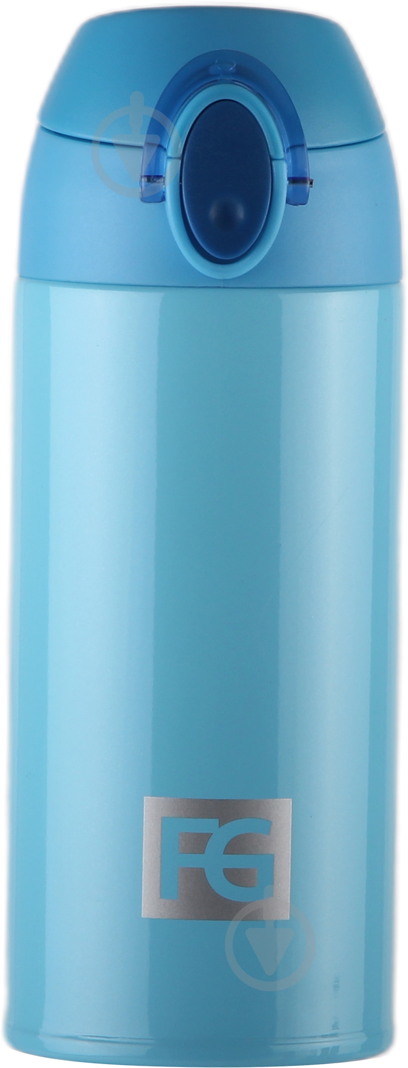 Термочашка Flamberg Premium Clever Blue 350 мл - фото 1