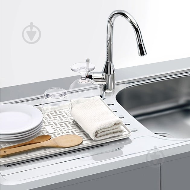 Сушилка для посуды MVM DR-04 White - фото 9