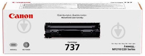 Картридж 737 Black 9435B002 - фото 1 Картридж 737 Black 9435B002 - фото 1