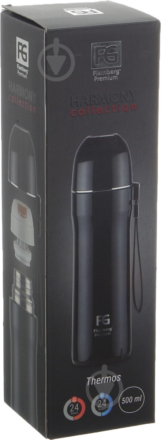 Термос Flamberg Premium Harmony Black 500 мл - фото 2 Термос Flamberg Premium Harmony Black 500 мл - фото 2