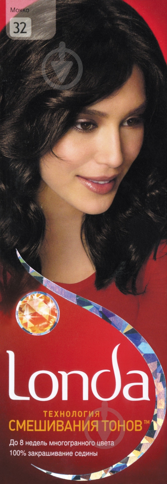 Крем-краска для волос Londa Технология смешивания тонов №032 мокка 110 мл - фото 1
