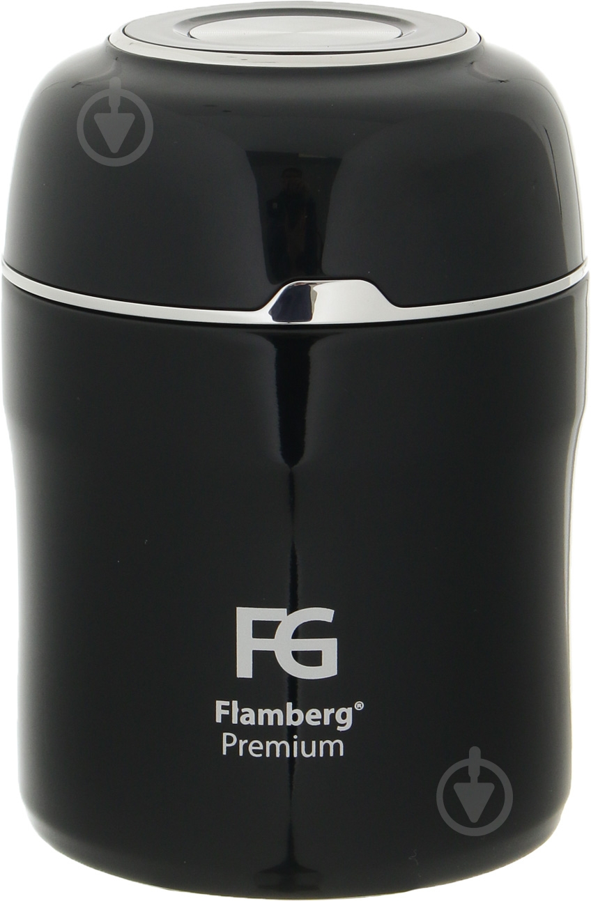 Термос для еды Flamberg Premium Harmony Black 500 мл - фото 1