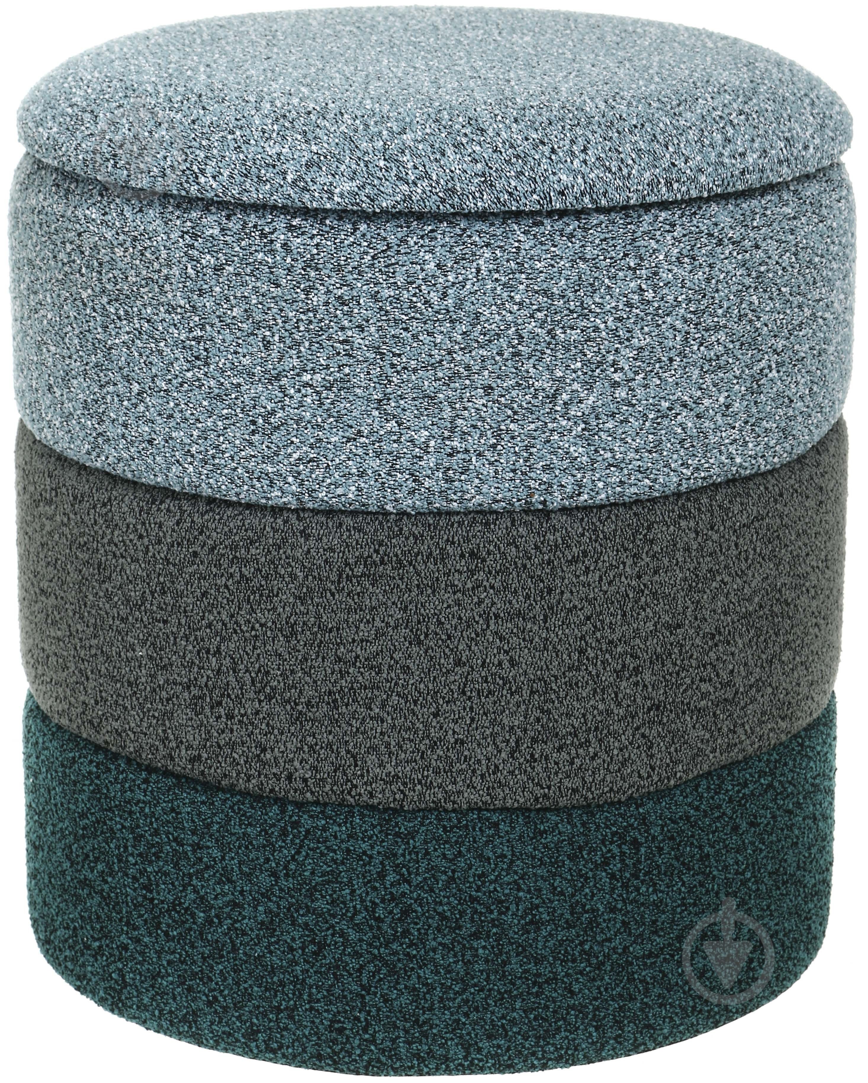 Сундук-пуф Hive 440х400 мм серо-голубой (VWF19A240LX-12-13-14 ) - фото 1