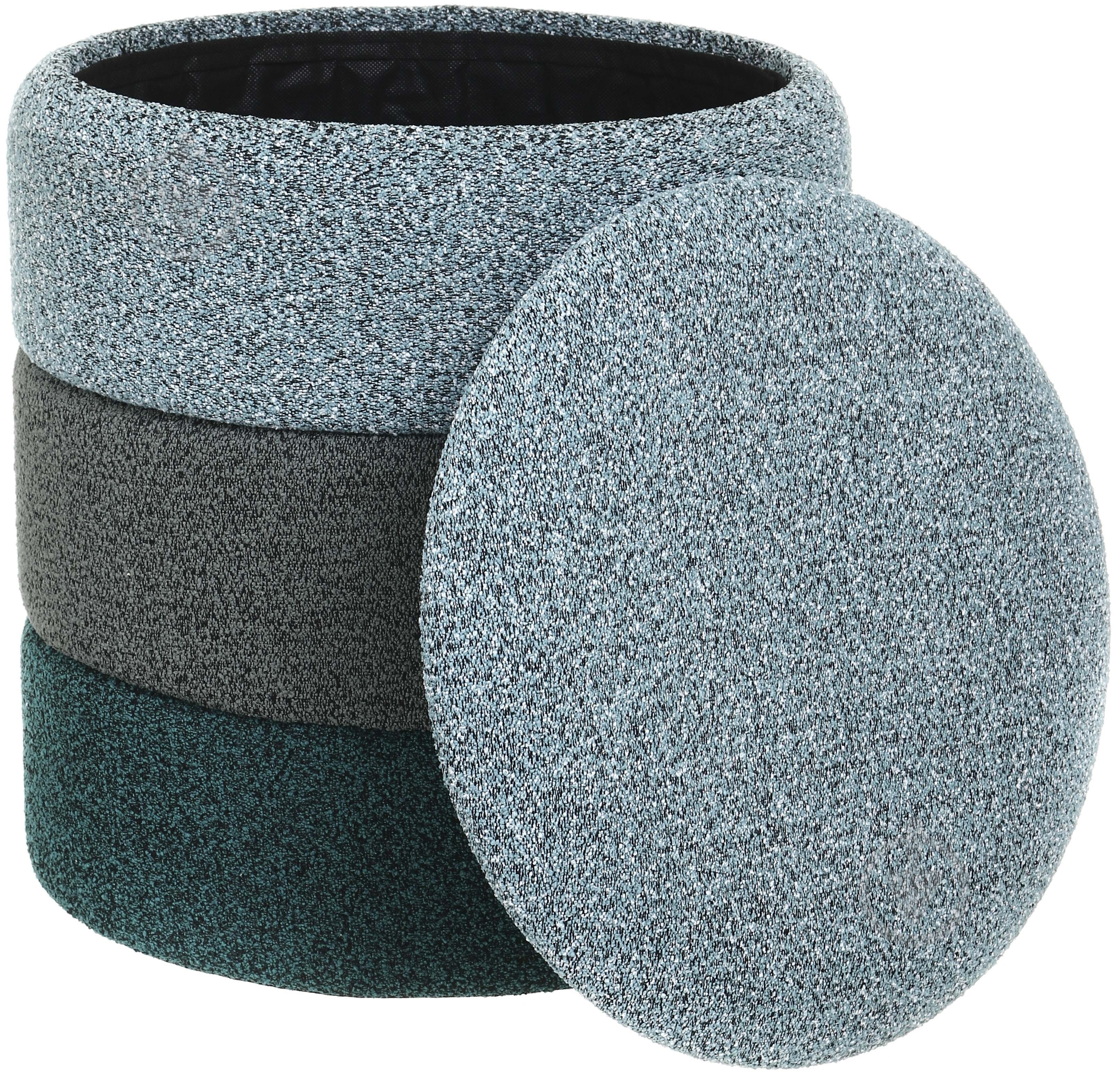 Сундук-пуф Hive 440х400 мм серо-голубой (VWF19A240LX-12-13-14 ) - фото 3