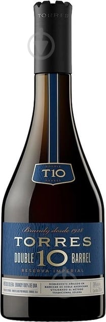 Бренди Torres Double Barrel 10 лет выдержки 38% 0,7 л - фото 2