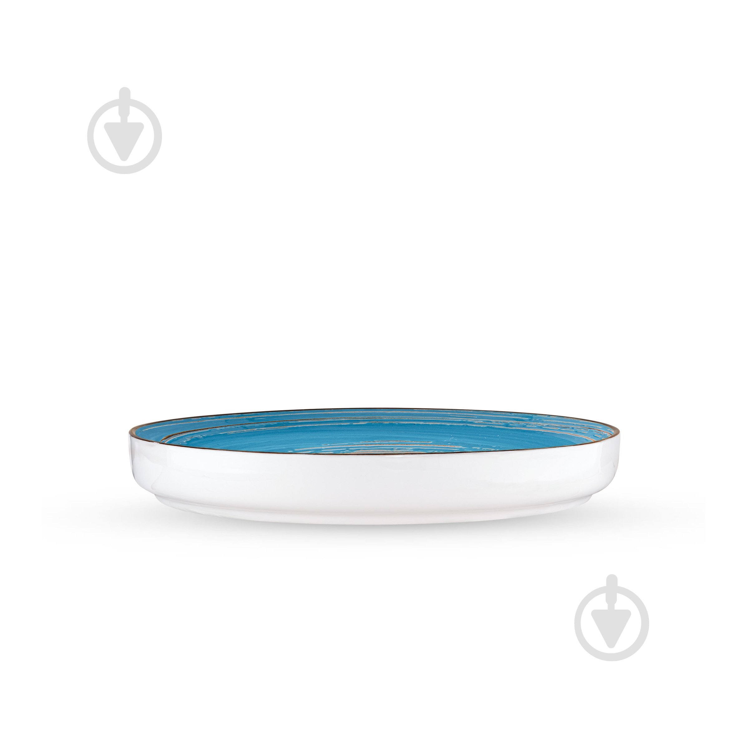 Тарілка обідня Wilmax Spiral Blue 28 см WL-669620/A - фото 3
