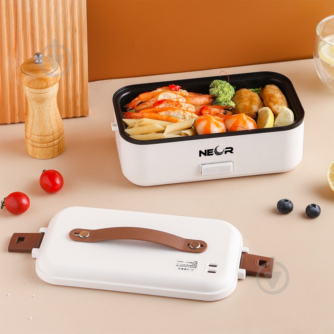 Ланч-бокс NEOR HEAT 08L08 WT - фото 4