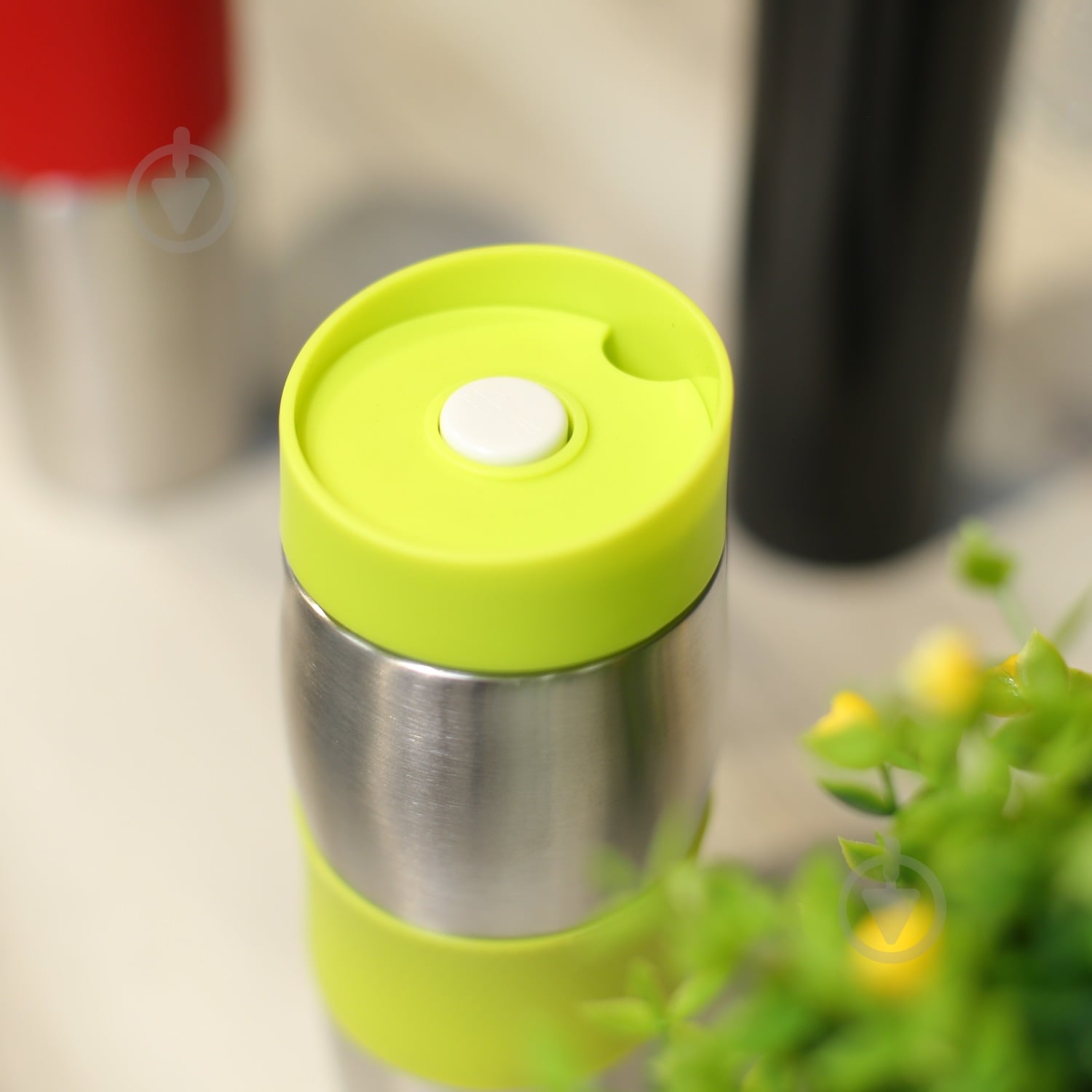 Термочашка UP! (Underprice) Classic 380 мл зеленая - фото 2