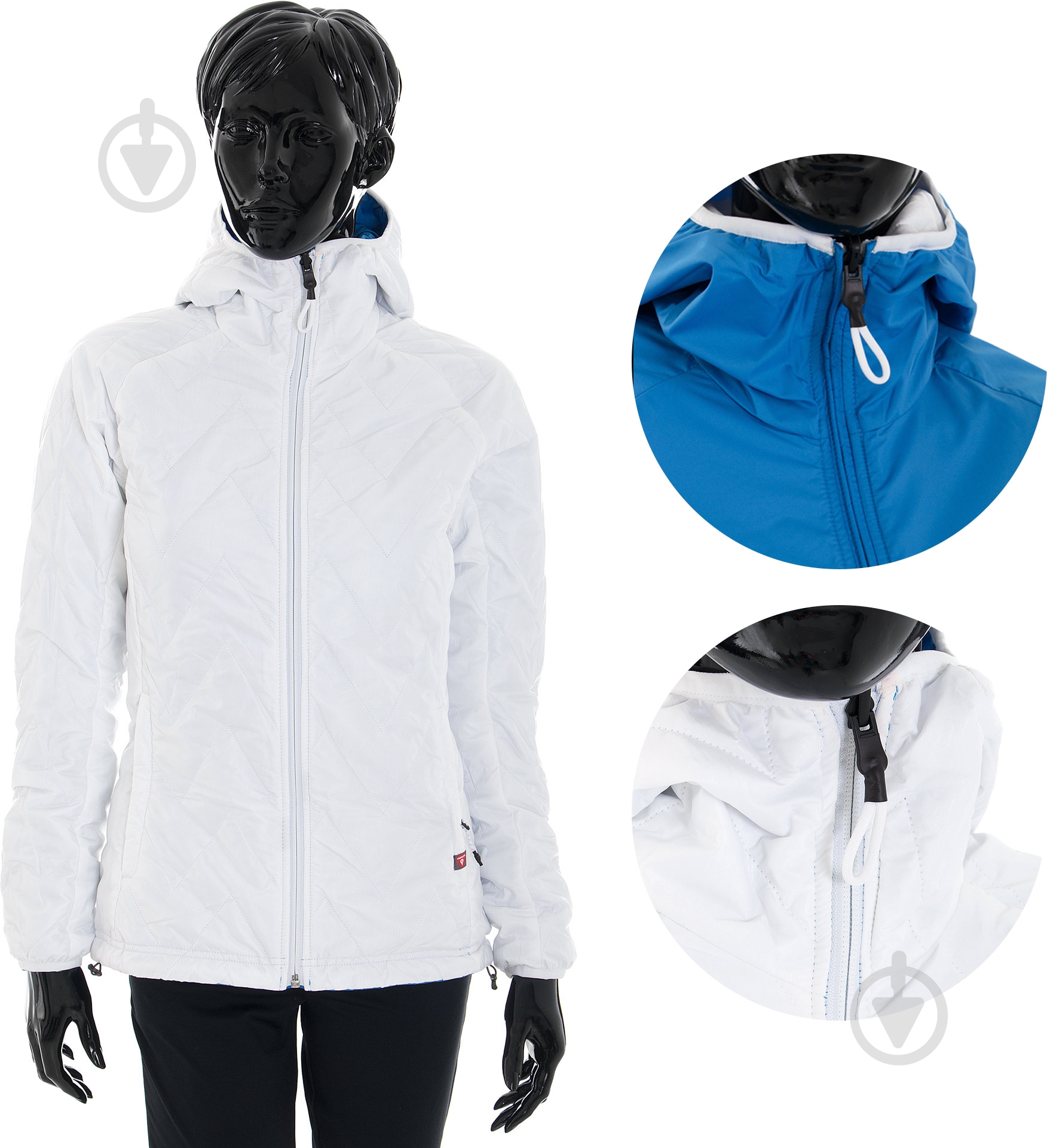 Куртка женская зимняя Adidas Performance Alploft AP8731 р.M графитовая - фото 1