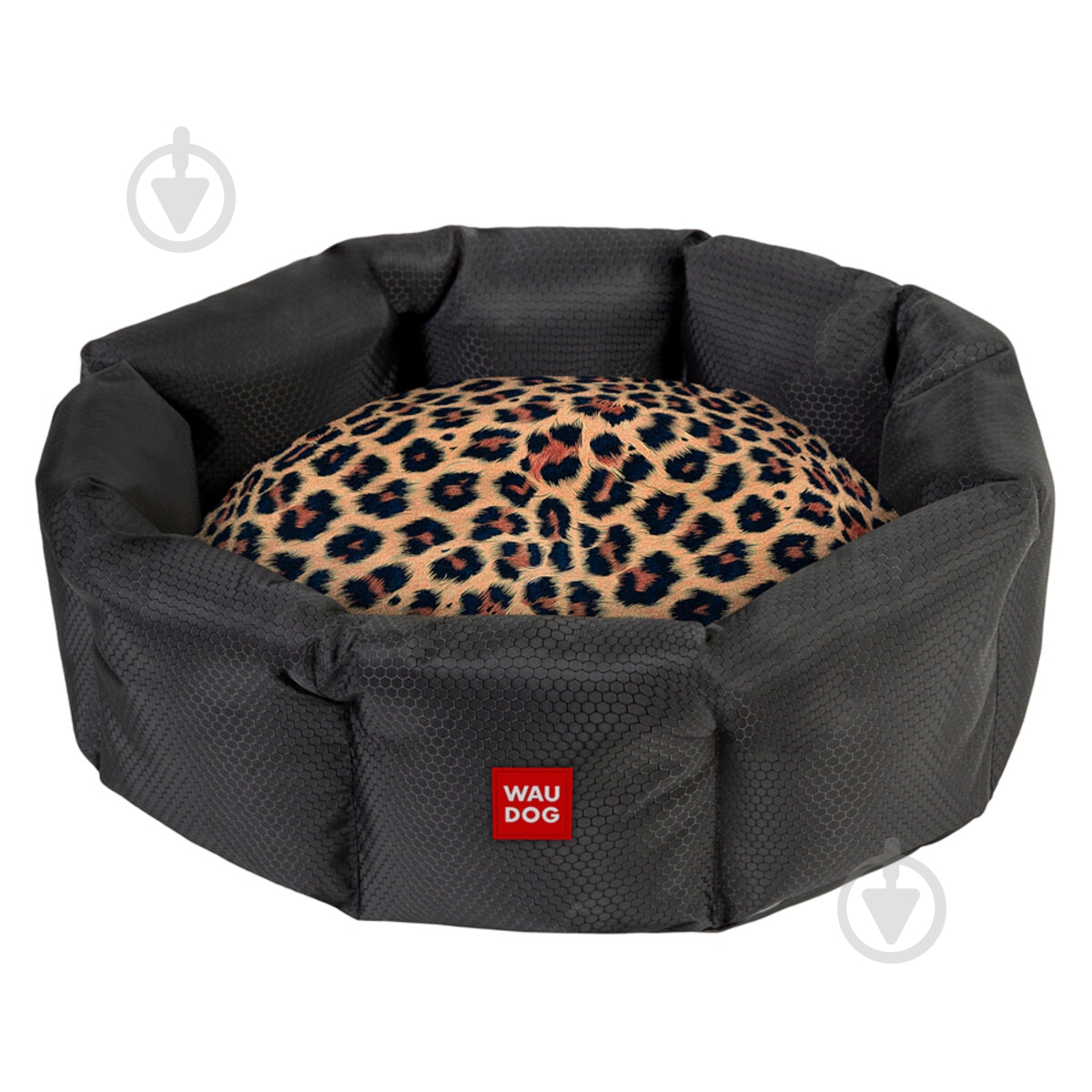 Лежанка Waudog рисунок "Леопард" M - фото 1