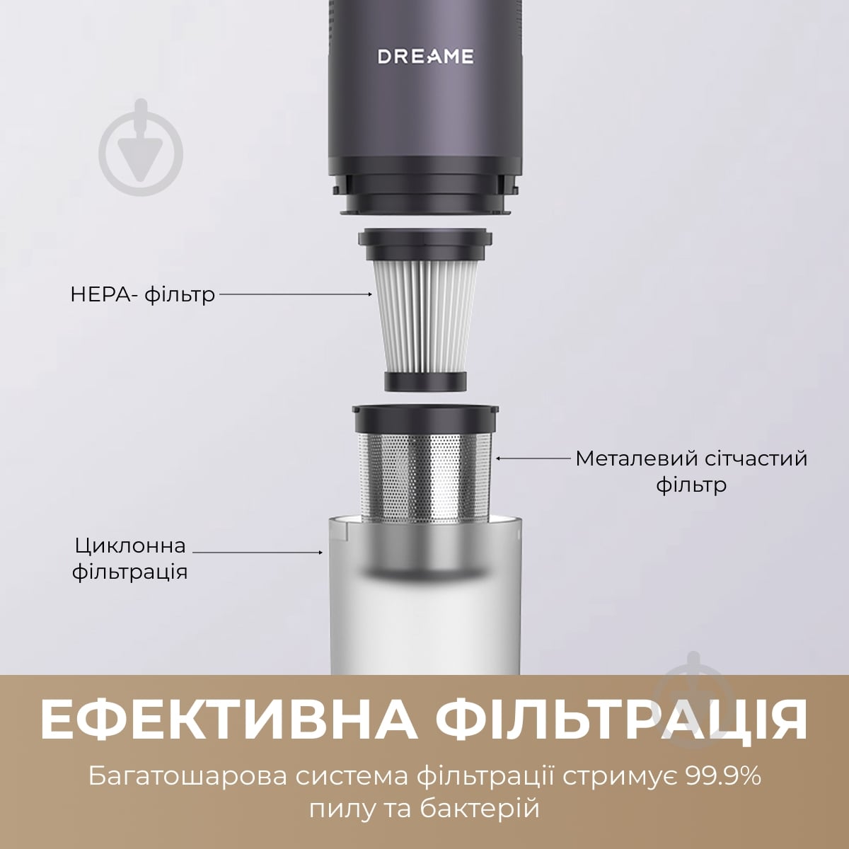 Пылесос аккумуляторный DREAME DE10 blue - фото 3