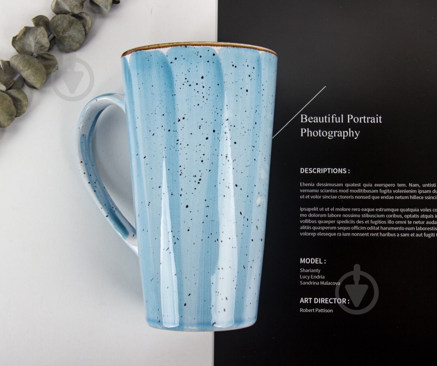 Чашка Bella Vita Dawn Blue 540 мл - фото 2