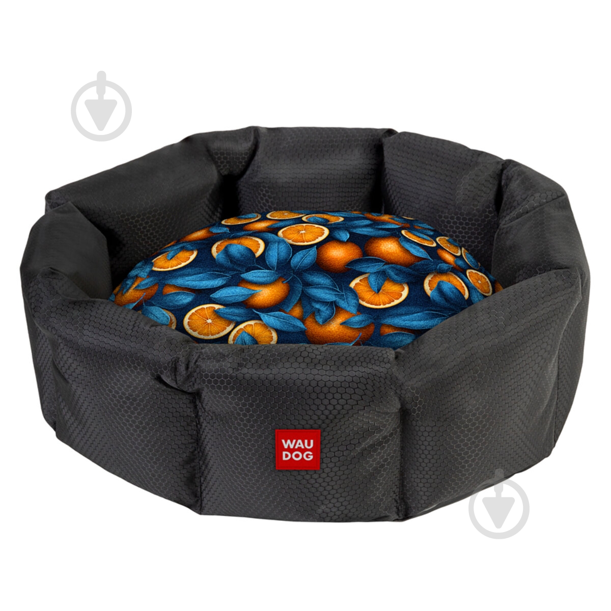 Лежанка Waudog рисунок "Апельсины" L - фото 1 Лежанка Waudog рисунок "Апельсины" L - фото 1