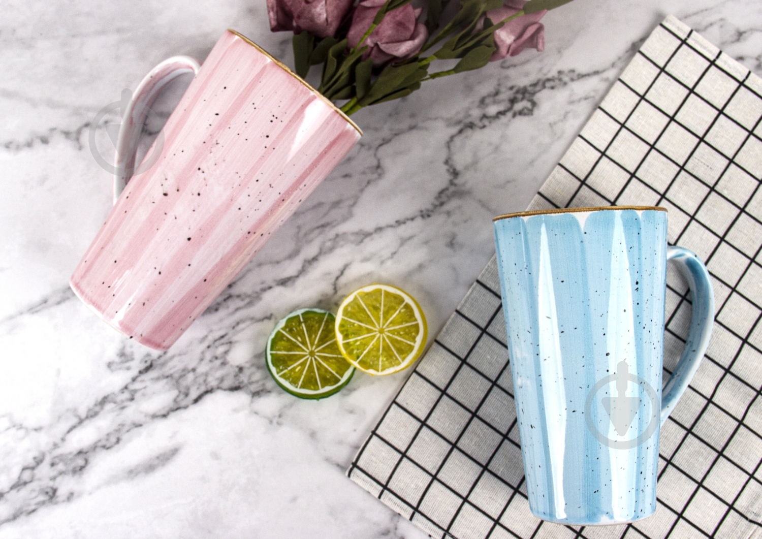 Чашка Bella Vita Dawn Pink 540 мл - фото 5