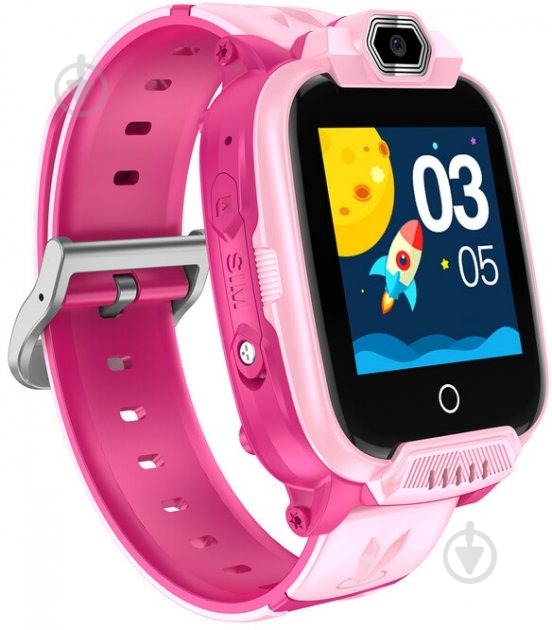 УЦЕНКА! Смарт-часы детские Canyon Jondy KW-44 Kids music pink 4G Camera GPS WiFi (CNE-KW44PP) (УЦ №2538) - фото 8
