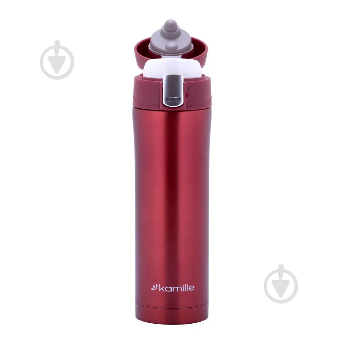 Термочашка Kamille KM-2088-RD 450 мл - фото 4