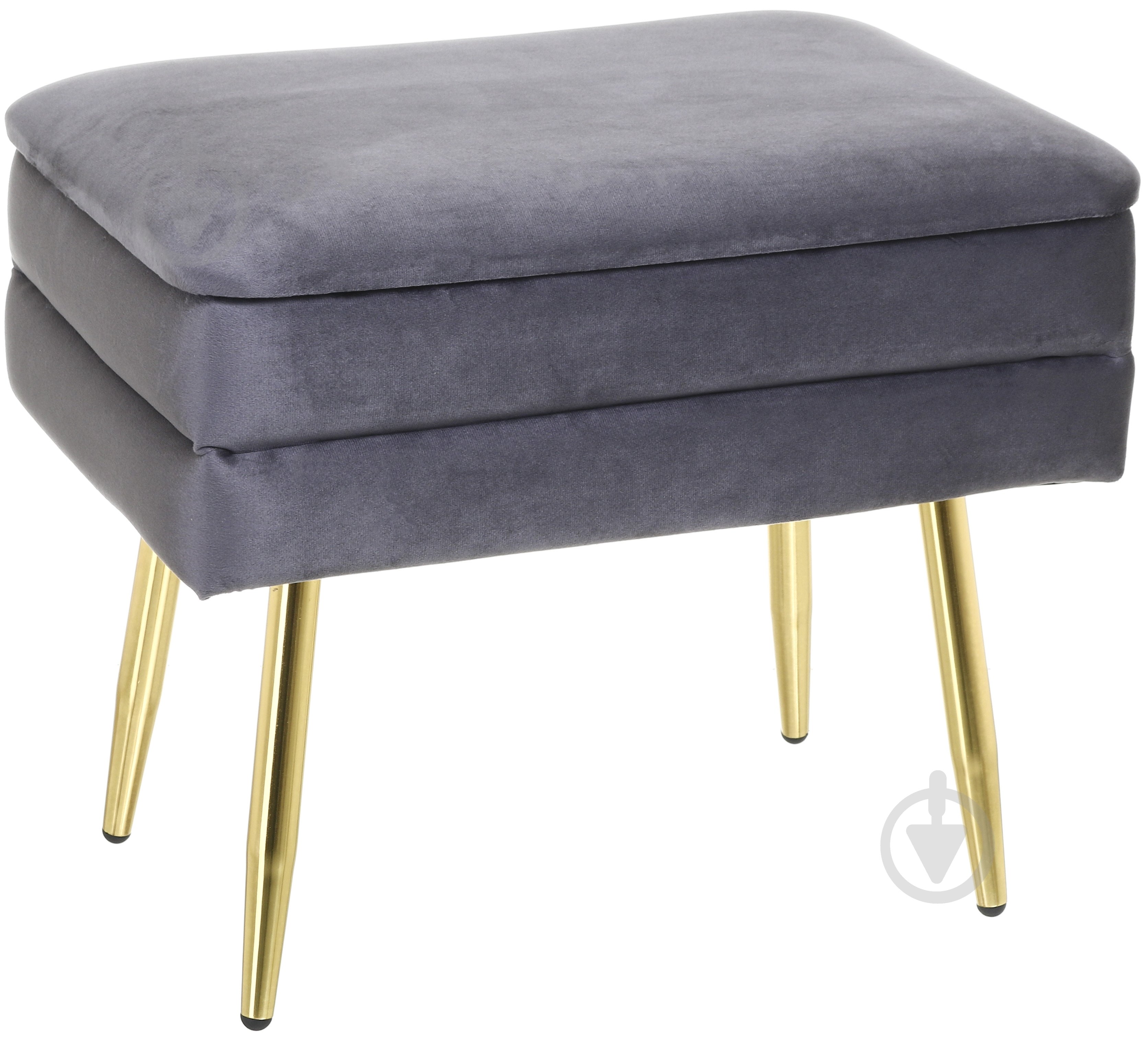 Пуф-банкетка KD Mini 420х500 мм серый (VWF19A230VA-56A-S) - фото 1