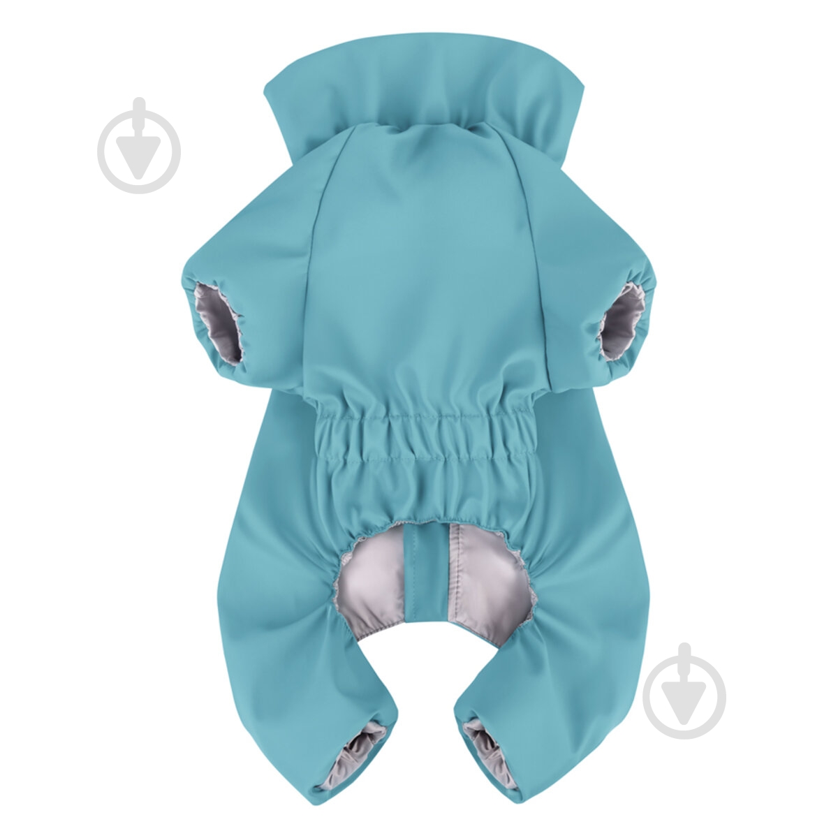 Дощовик водонепроникний Waudog S30 В 57-59 см С 44-46 см блакитний - фото 3 Дощовик водонепроникний Waudog S30 В 57-59 см С 44-46 см блакитний - фото 3