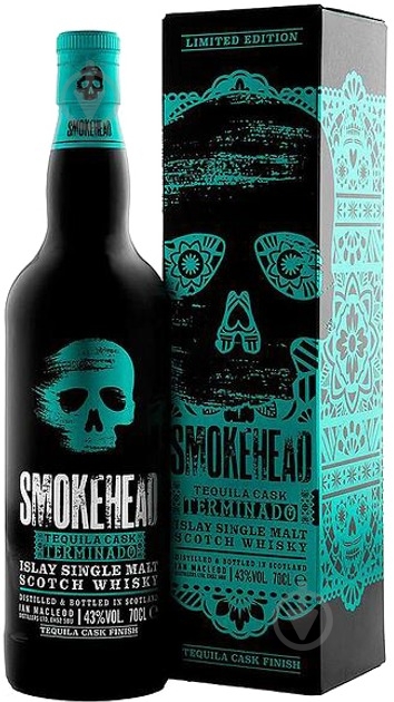 Виски Smokehead Terminado Tequila Finish 0,7 л - фото 1 Виски Smokehead Terminado Tequila Finish 0,7 л - фото 1