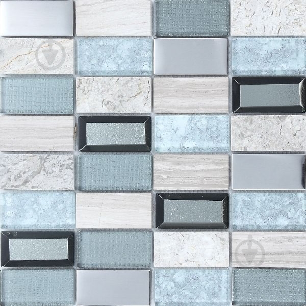 Мозаїка Intermatex Infinity Grey 30x30 - фото 1