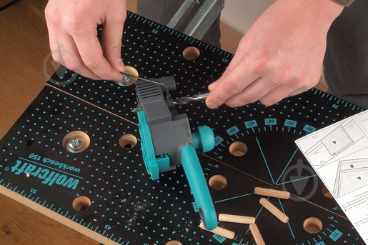 Шаблон для шкантования Wolfcraft 4640000 - фото 2 Шаблон для шкантования Wolfcraft 4640000 - фото 2