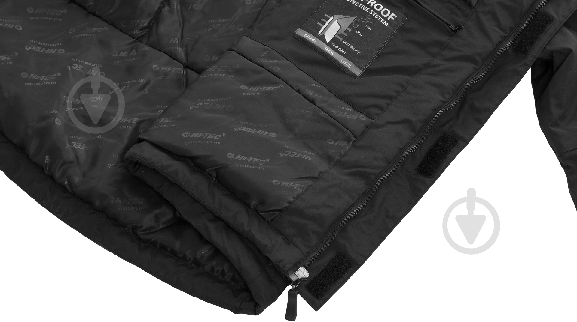 Куртка Hi-Tec Bades BADES-blk L черный - фото 11